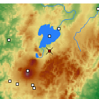 Nächste Vorhersageorte - Tūrangi - Karte
