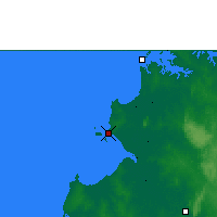 Nächste Vorhersageorte - Channel Point - Karte