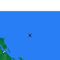 Nächste Vorhersageorte - Heron Island - Karte