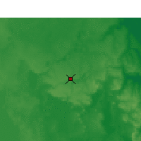 Nächste Vorhersageorte - Woomera - Karte