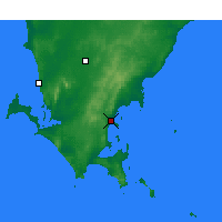 Nächste Vorhersageorte - Port Lincoln - Karte