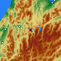Nächste Vorhersageorte - Lake Rotoroa - Karte