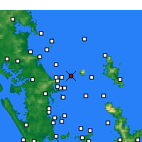 Nächste Vorhersageorte - Jellicoe Channel - Karte