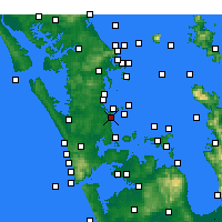 Nächste Vorhersageorte - Long Bay - Karte
