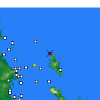 Nächste Vorhersageorte - Miners Reef - Karte